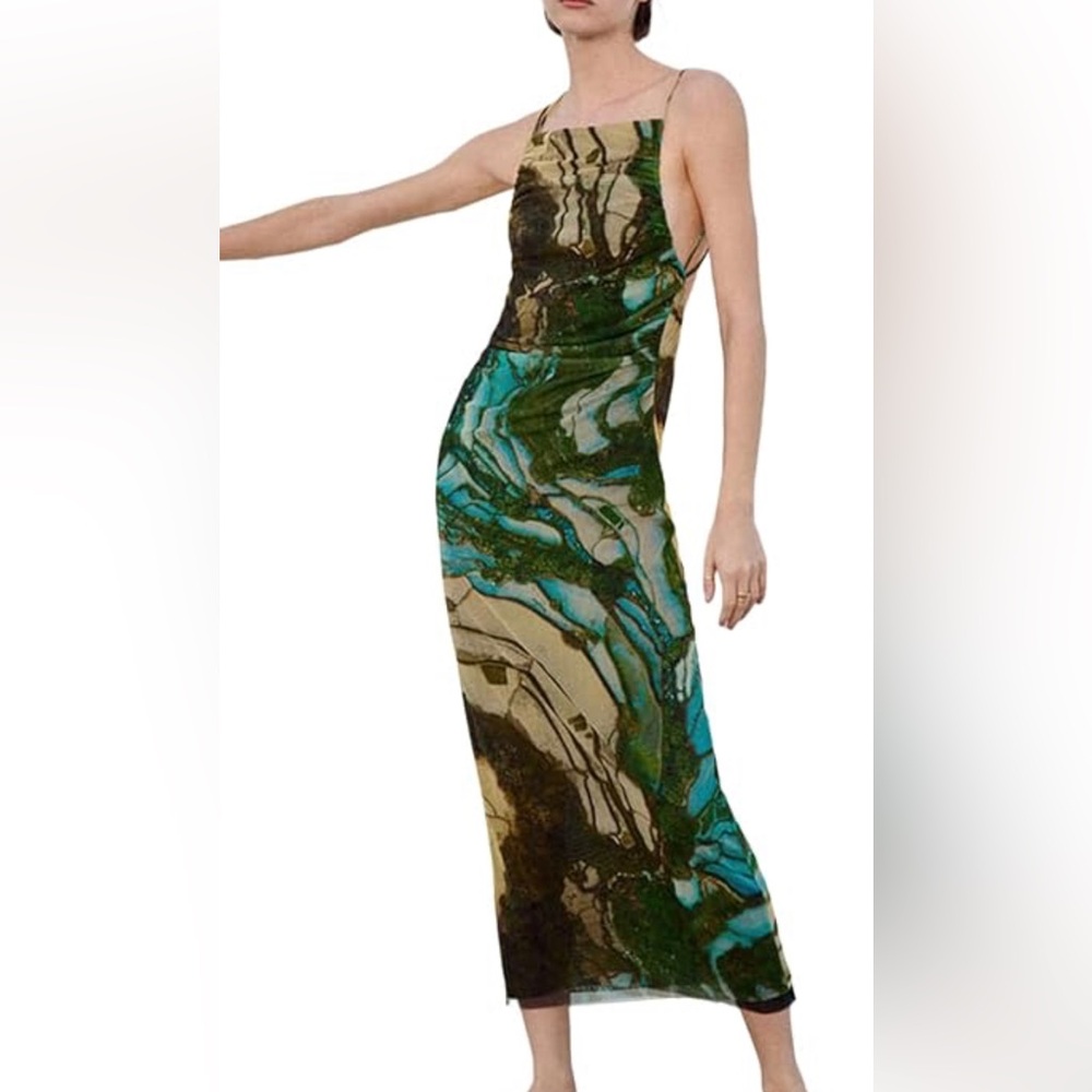 Zara size large tulle dress